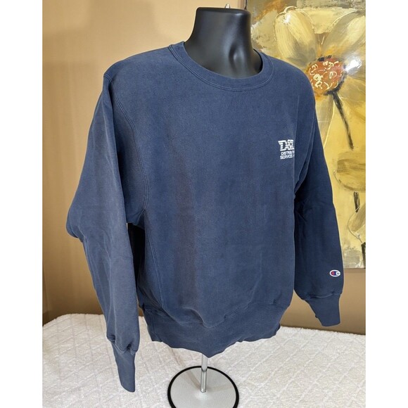 Vintage Champion Reverse Weave D&D Distribution Services Sweatshirt Size Medium - Picture 3 of 16